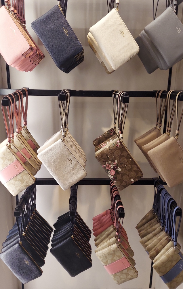 Authentic Signature & Solid Coach Wristlets